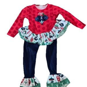 Red and Blue Kids Matching Set